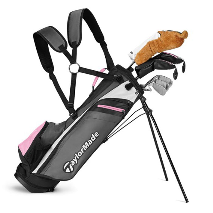 Bộ gậy golf Junior TayloMade Kid PKGRORSL 8 Plus (7 gậy+túi)